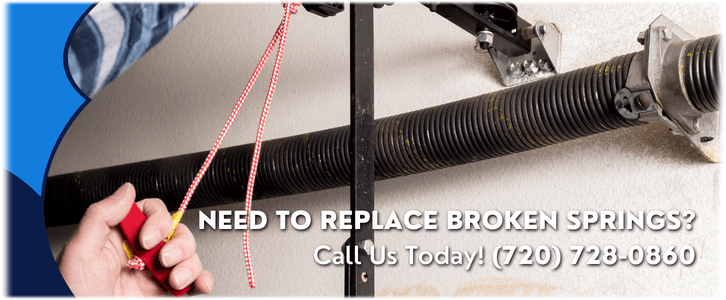 Broken Garage Door Spring Repair Northglenn CO